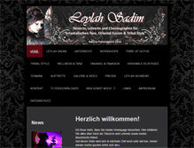 Tablet Screenshot of leylah.de